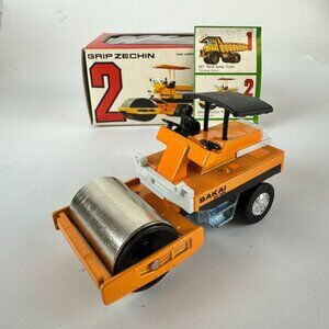 Vintage Sakai Roller SV100 Die-Cast Toy By Grip Zechin